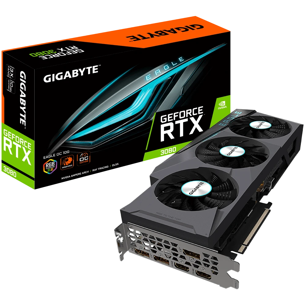 Gigabyte GeForce RTX 3080 EAGLE OC 10G  (Rev. 2.0)